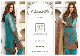 07 MIDNIGHT GARDINO- JAZMIN CHIFFON