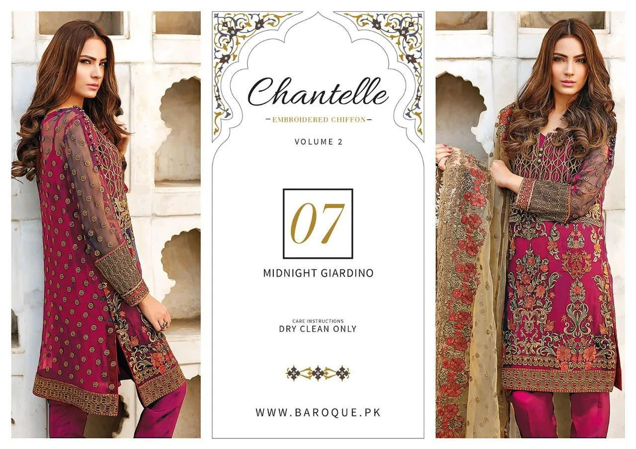 07 MIDNIGHT GARDINO- JAZMIN CHIFFON