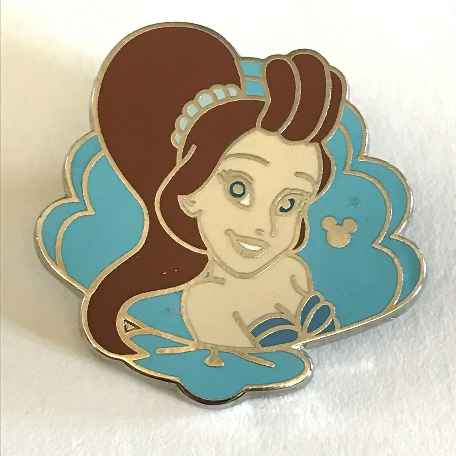 2015 Hidden Mickey Daughters of King Triton Aquata Light Blue Disney Pin 112217