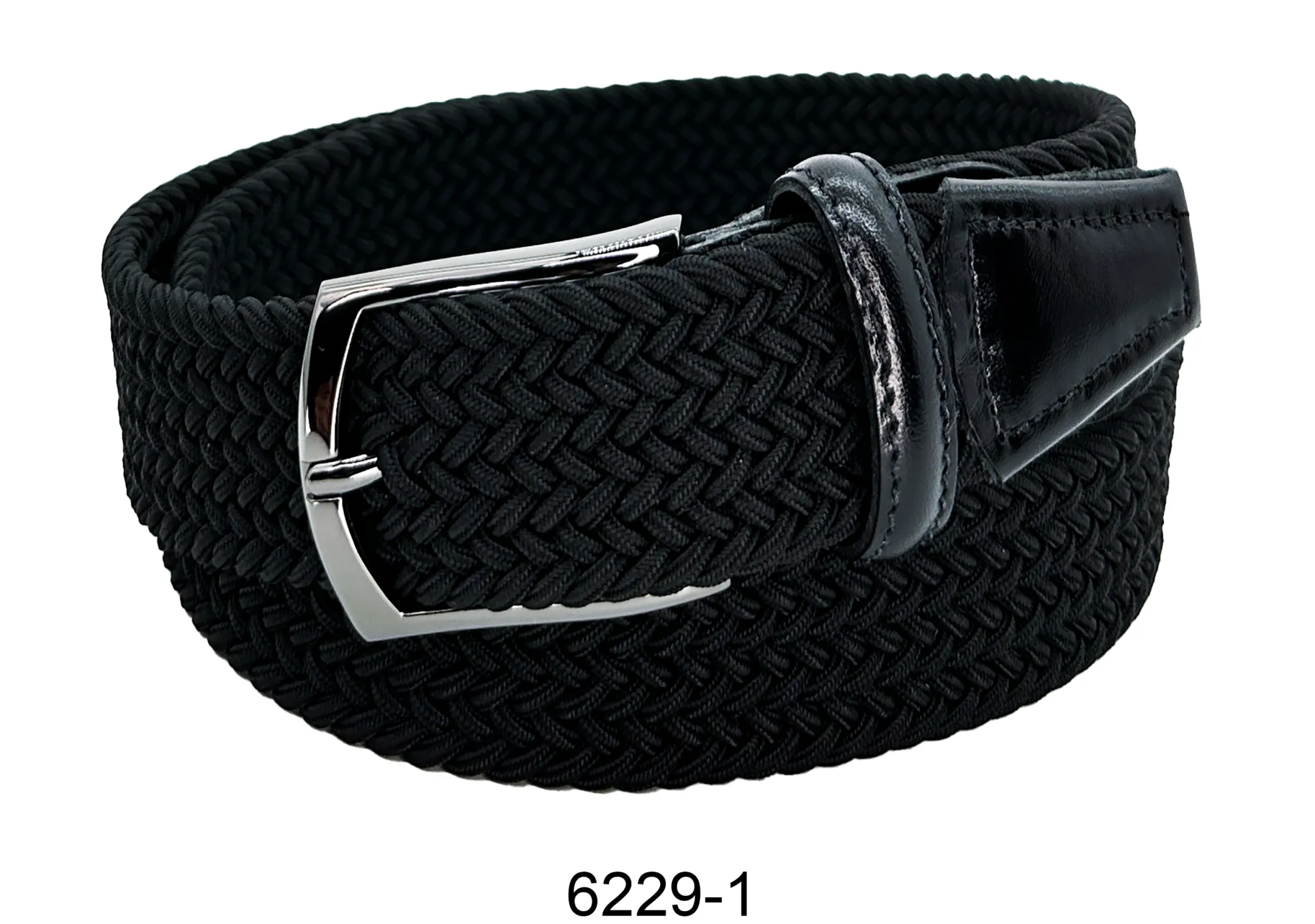 35 MM Solid Cortina Braid Belt 6229