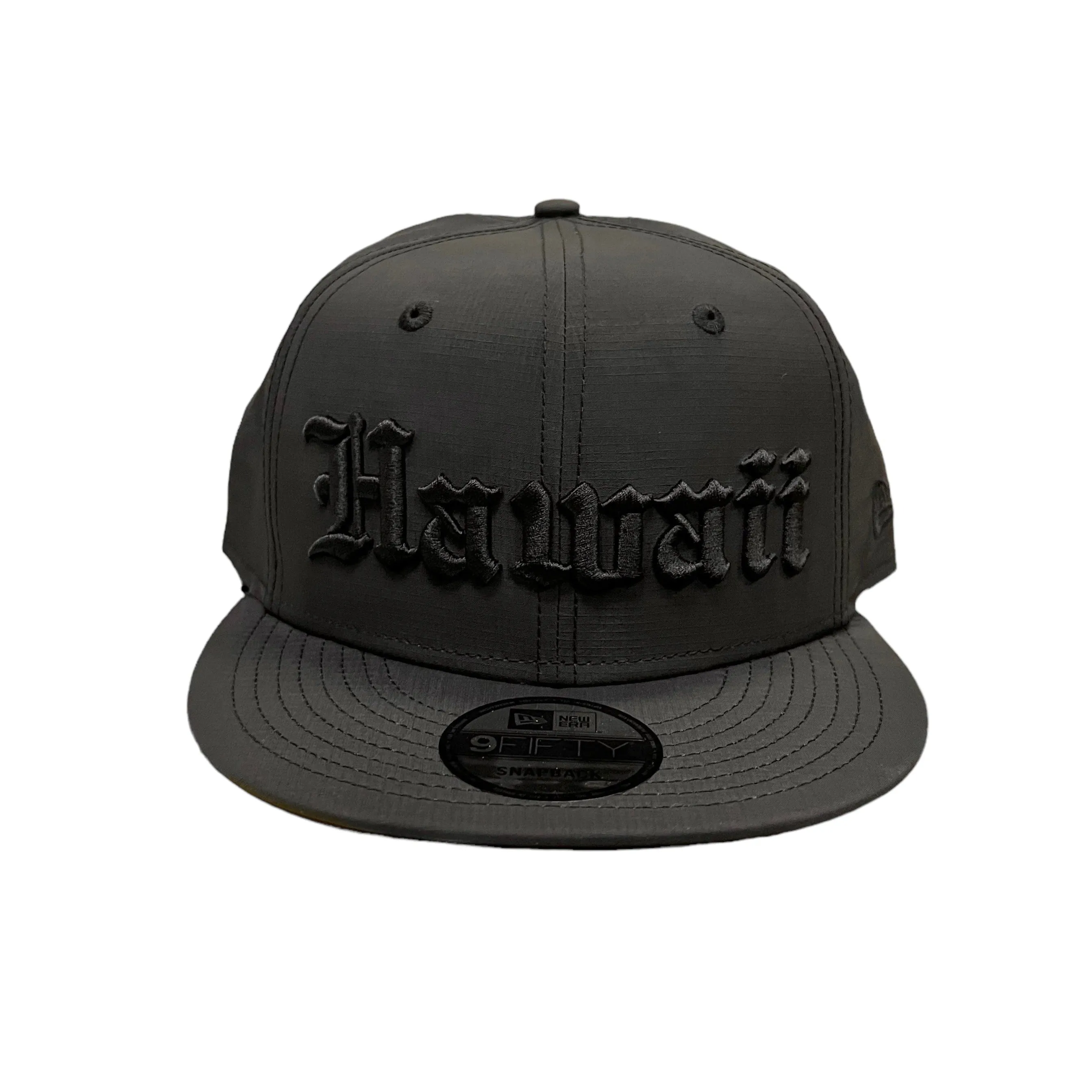 808allday New Era Blacked Out Ripstop Snapback