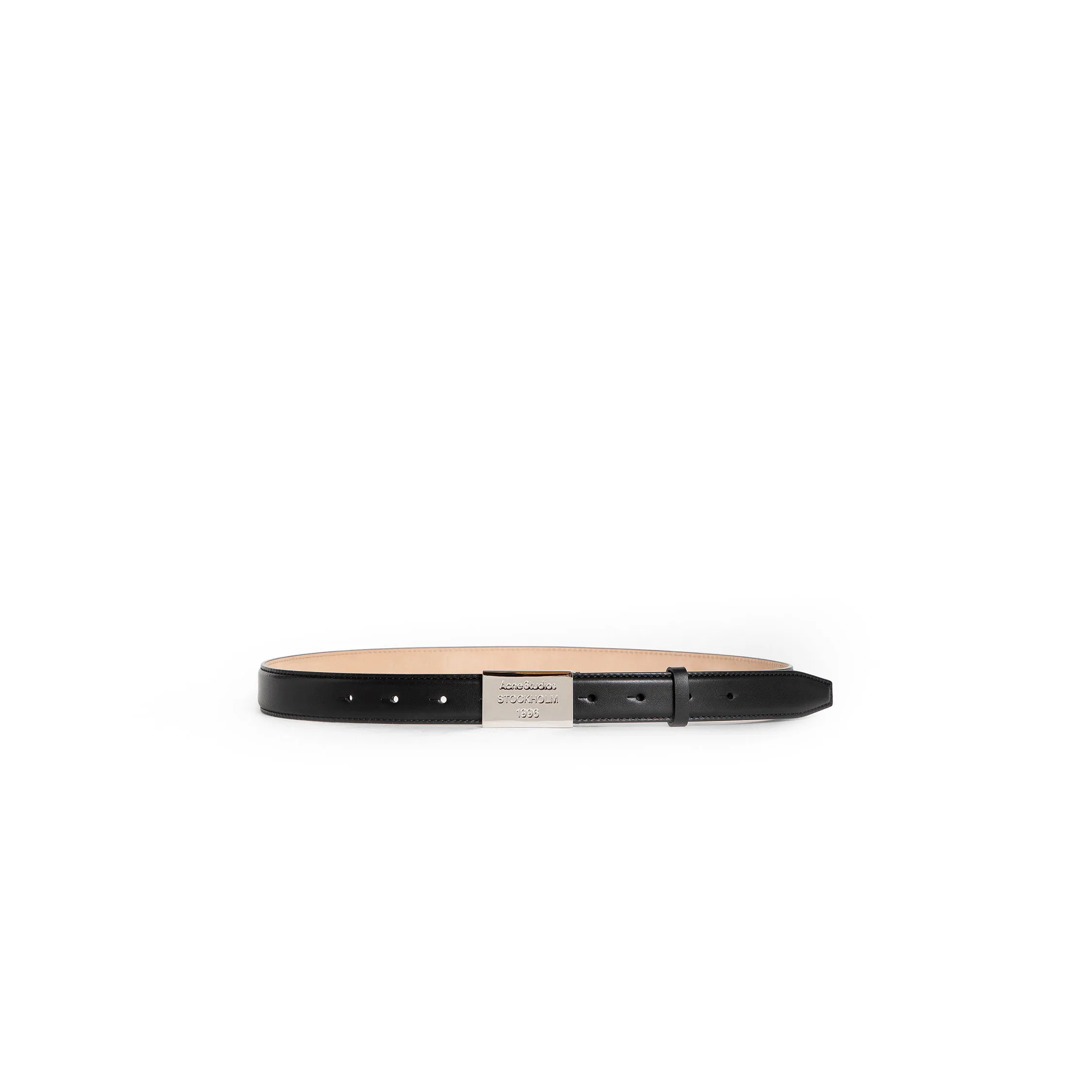 ACNE STUDIOS MAN BLACK BELTS