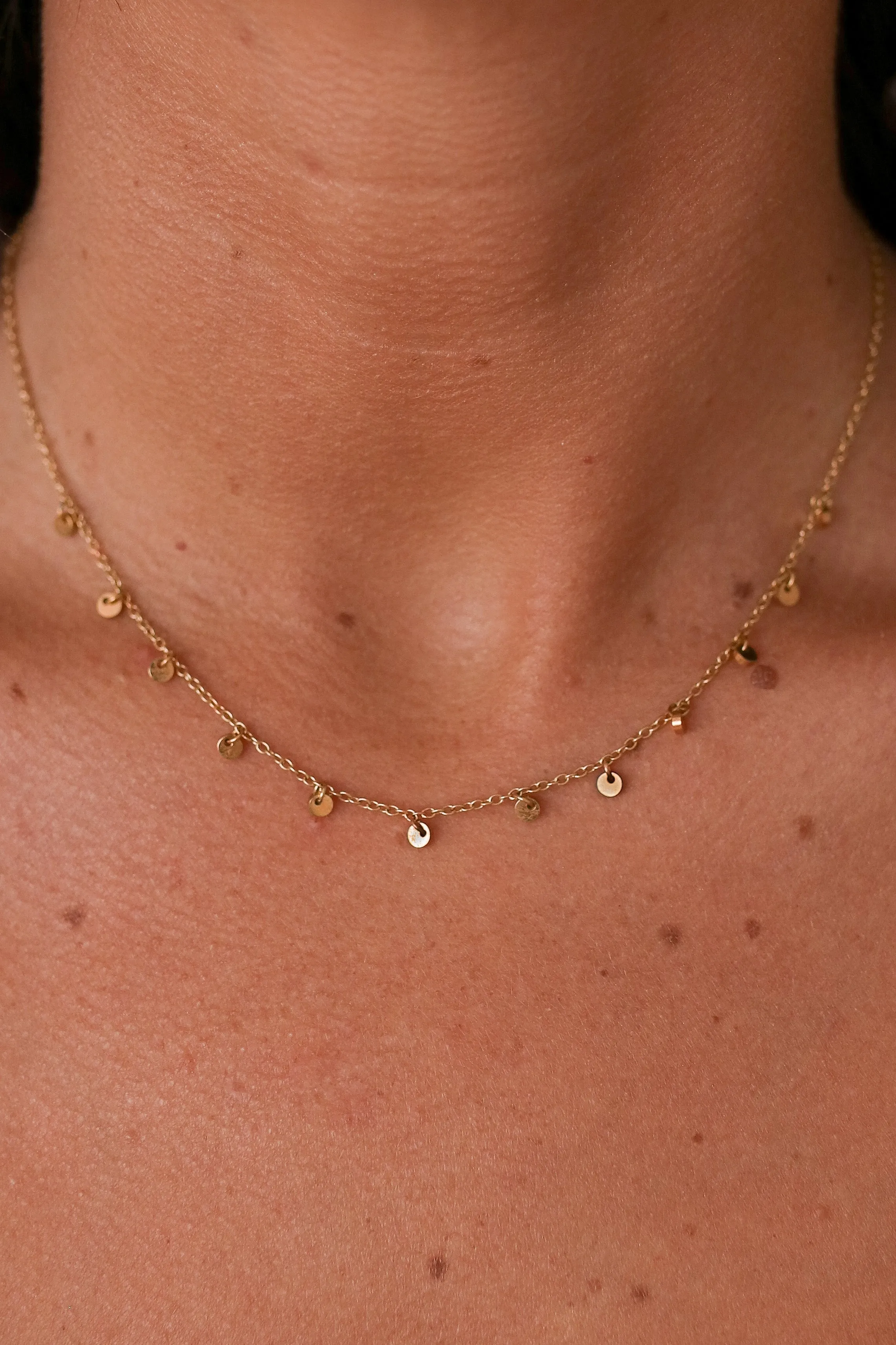 Adena - Stainless Steel Gold or Silver Necklace