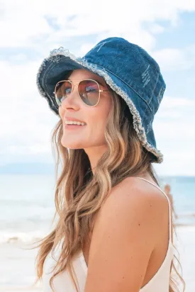 Aili's Corner Denim Bucket Hat