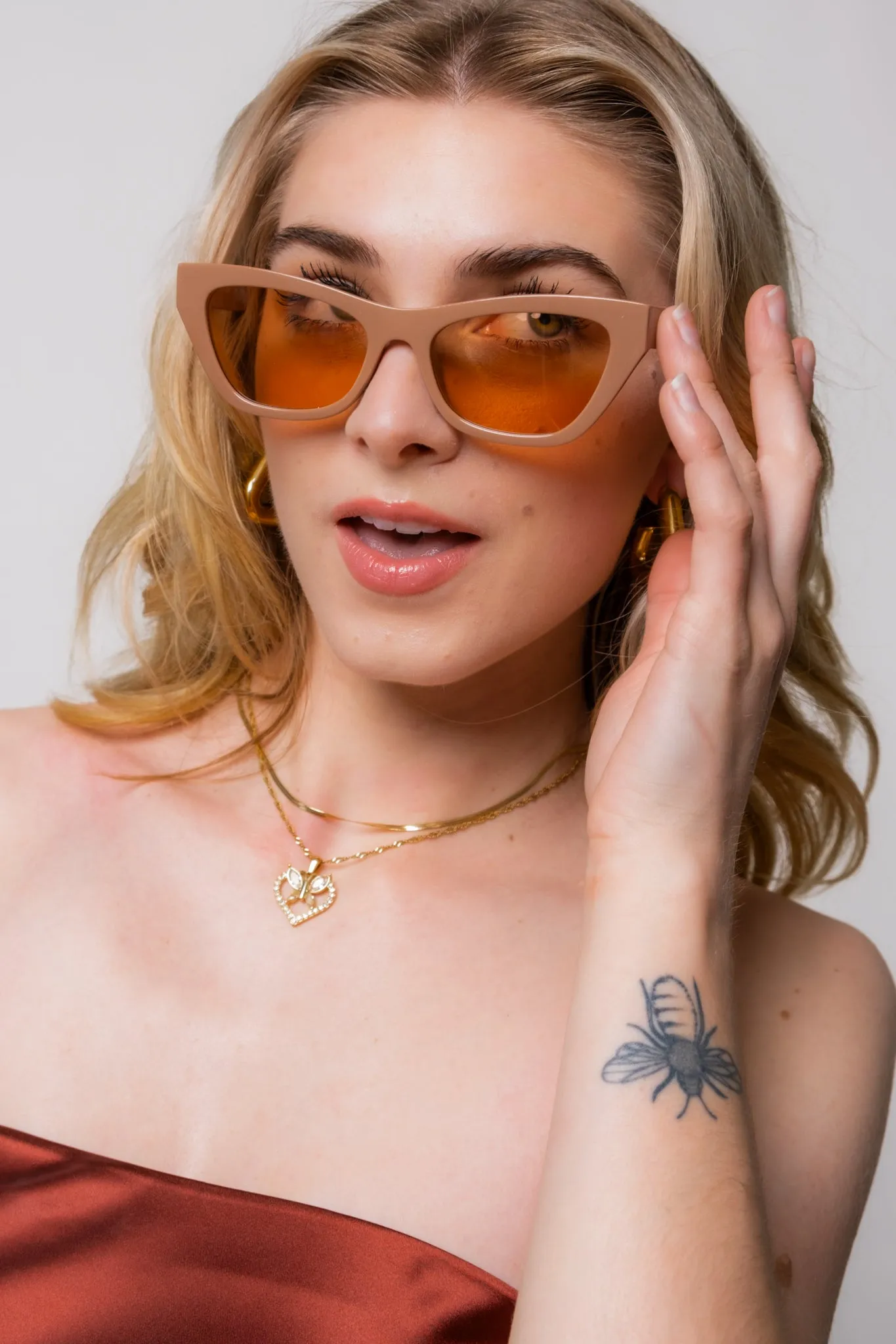 AJ Morgan Myrtle Cat Eye Sunnies