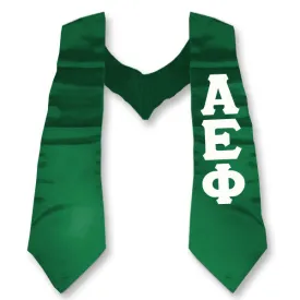Alpha Epsilon Phi Printed Budget Graduation Stole - CAD