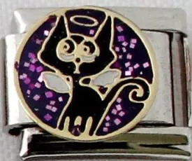 Angel Cat 9mm Charm