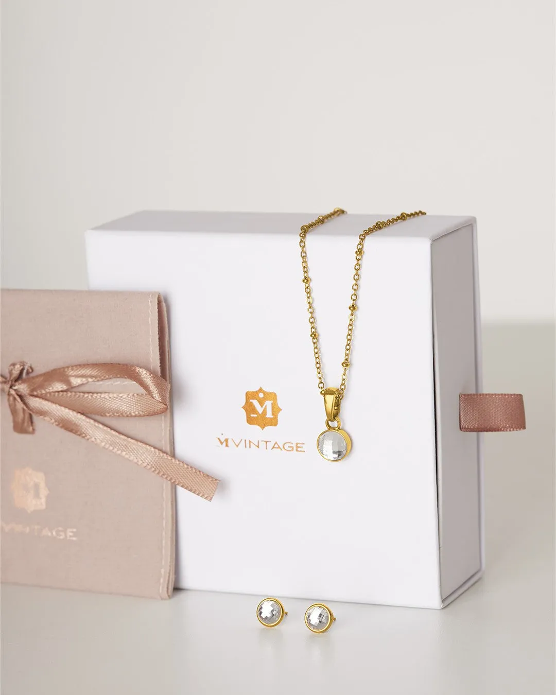 April Hope Dainty Birthstone Set