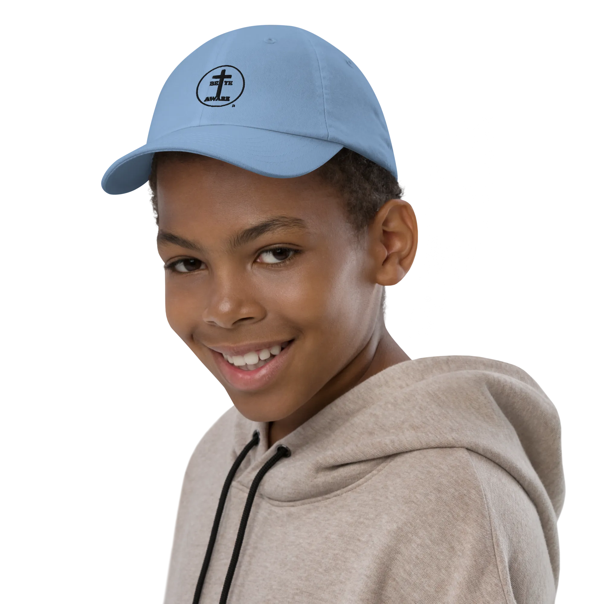 Be Ye AWARE Youth Baseball Caps