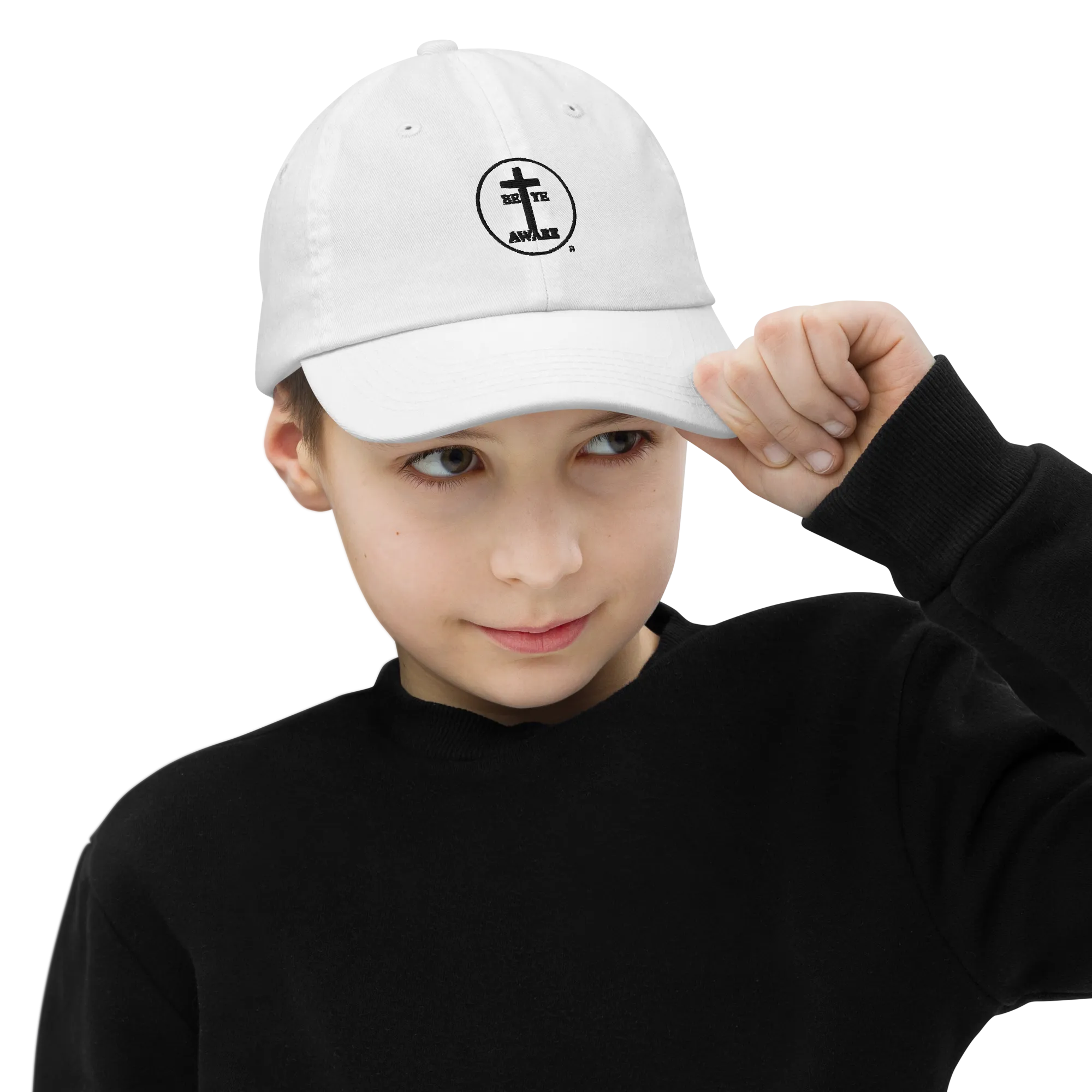 Be Ye AWARE Youth Baseball Caps