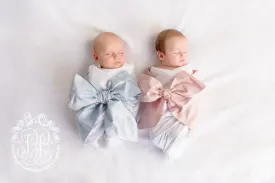 Beaufort Bonnet Bow Swaddle Silk