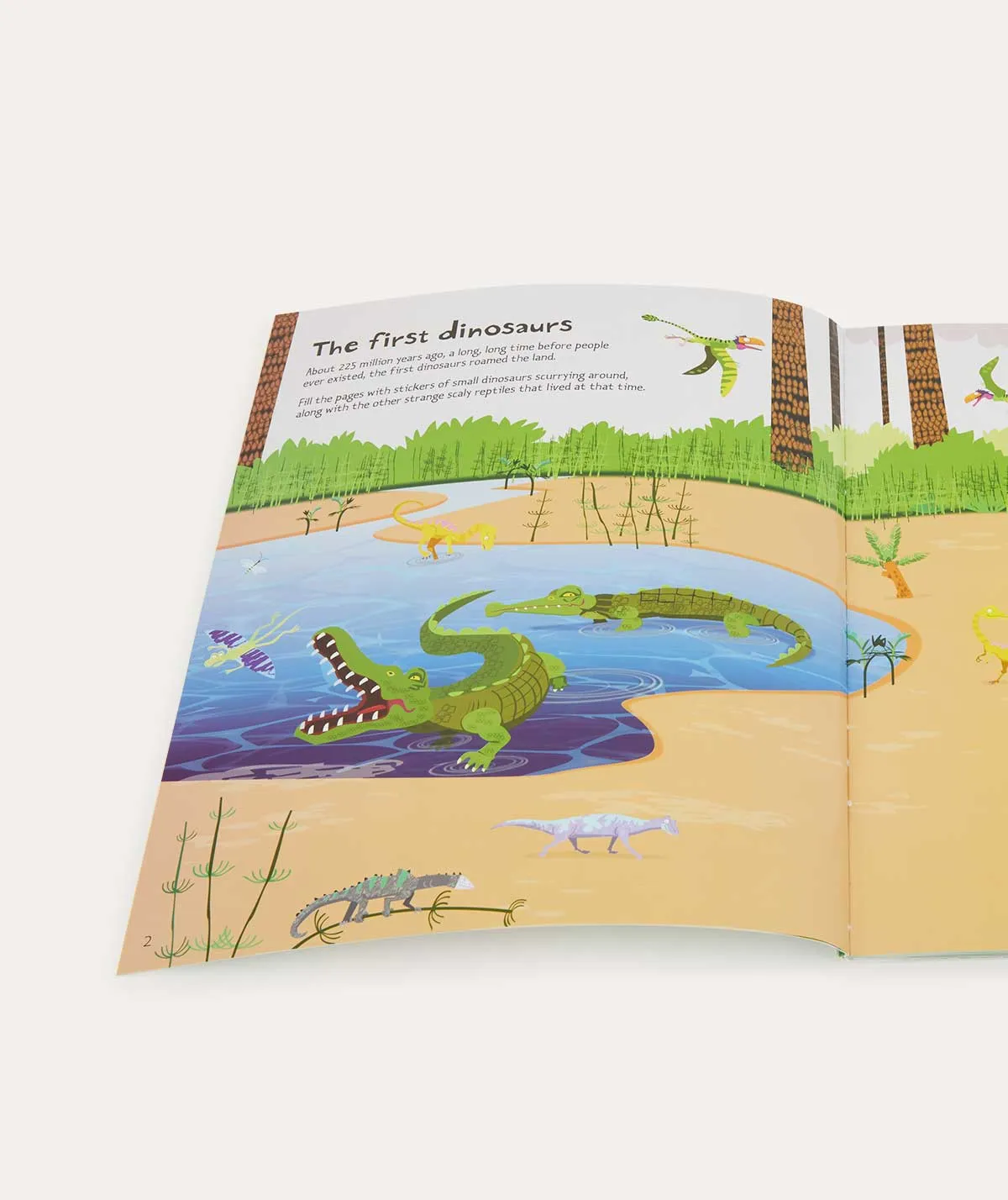 Big Dinosaur Sticker Book - Multi