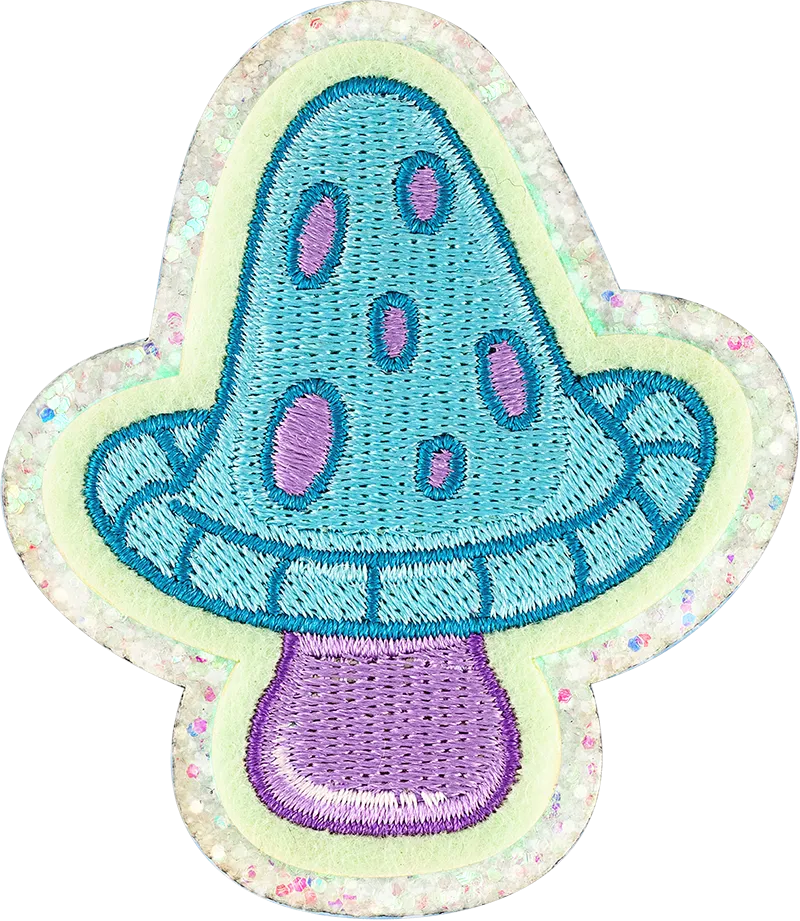 Blue Mushroom Patch