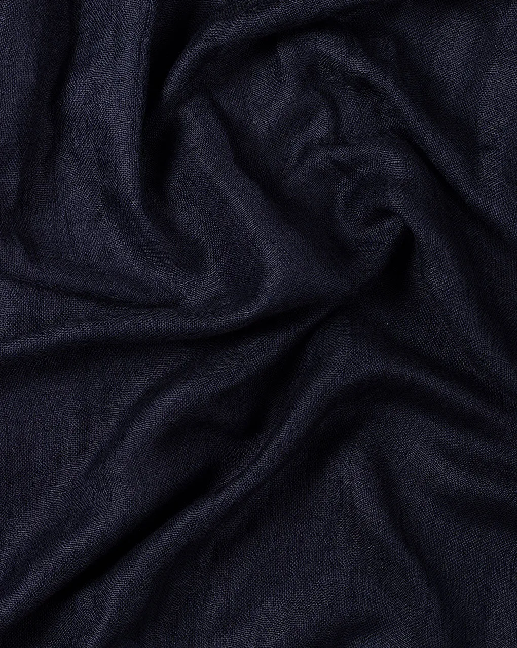 Blue Plain Woven Bhagalpuri Viscose Stole