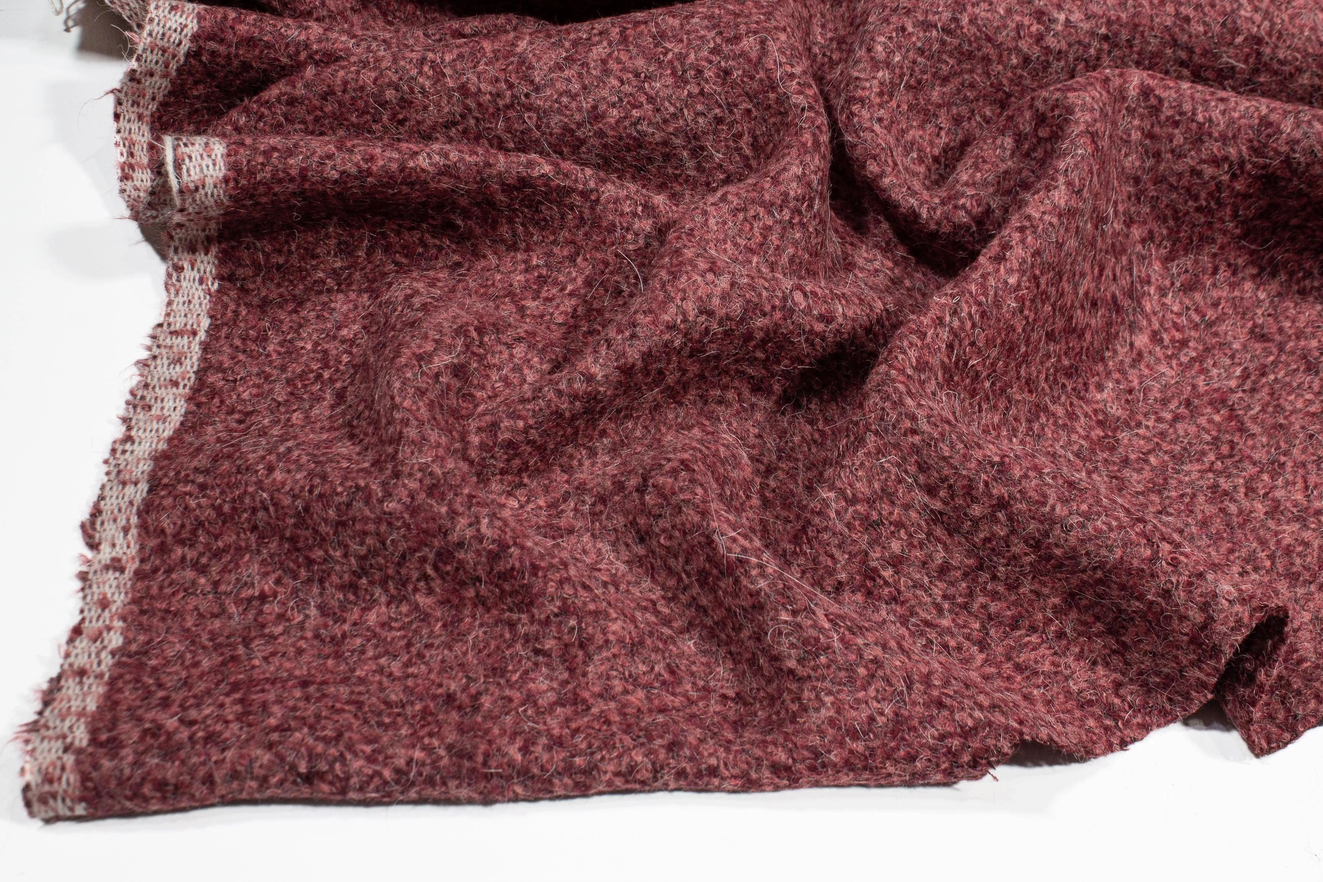 Brick Red Italian Wool Coating