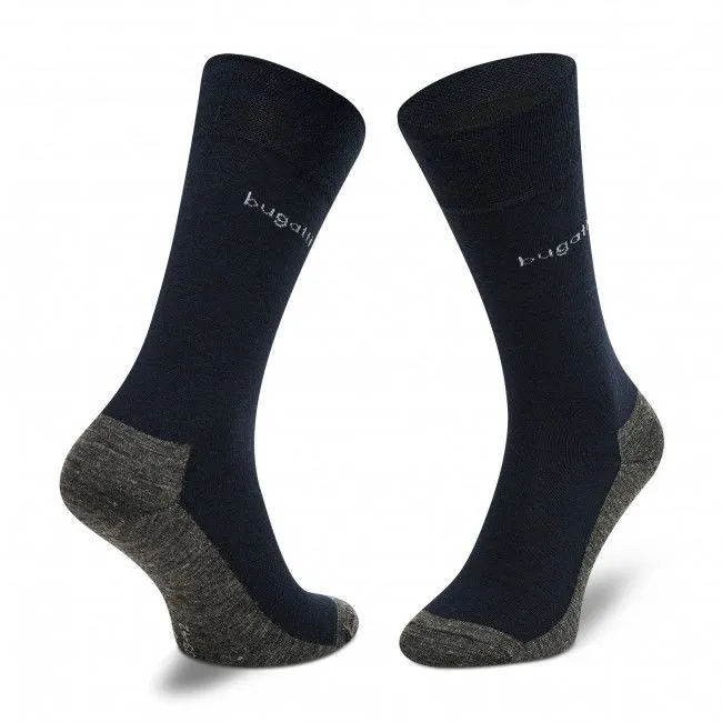 BUGATTI WOOL SOLE 2 PACK 6906 545 NAVY