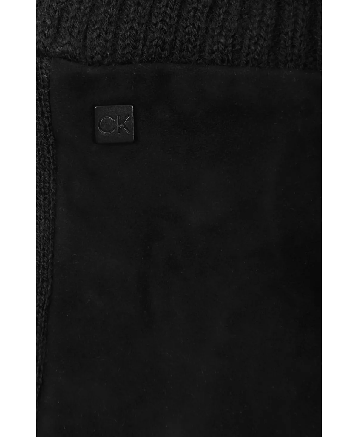 Calvin Klein men's knitted gloves with cuffs