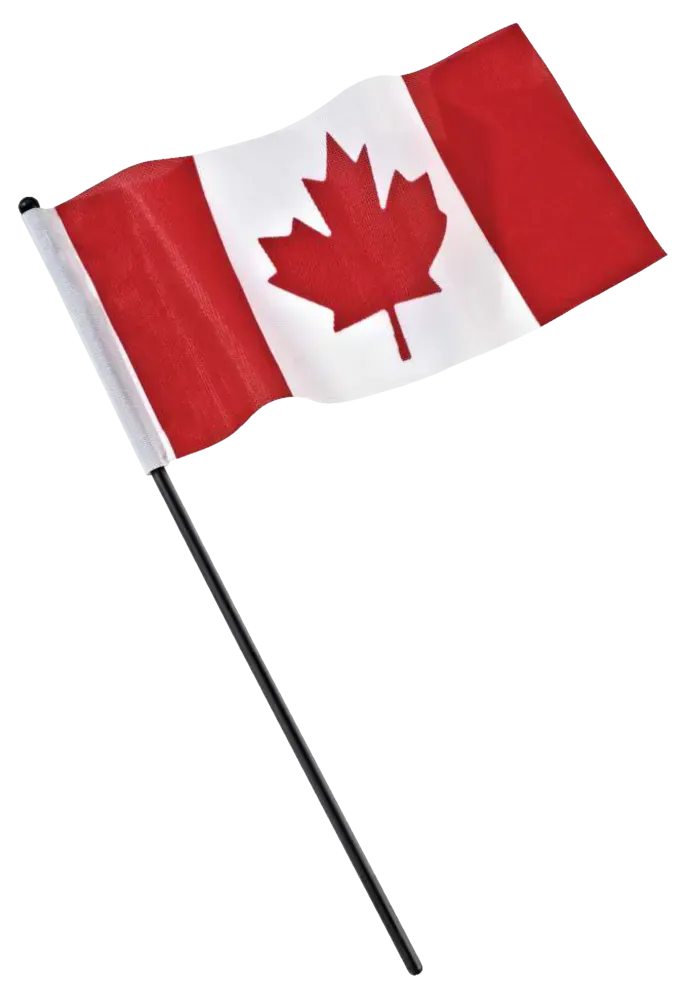 canada flag for display.