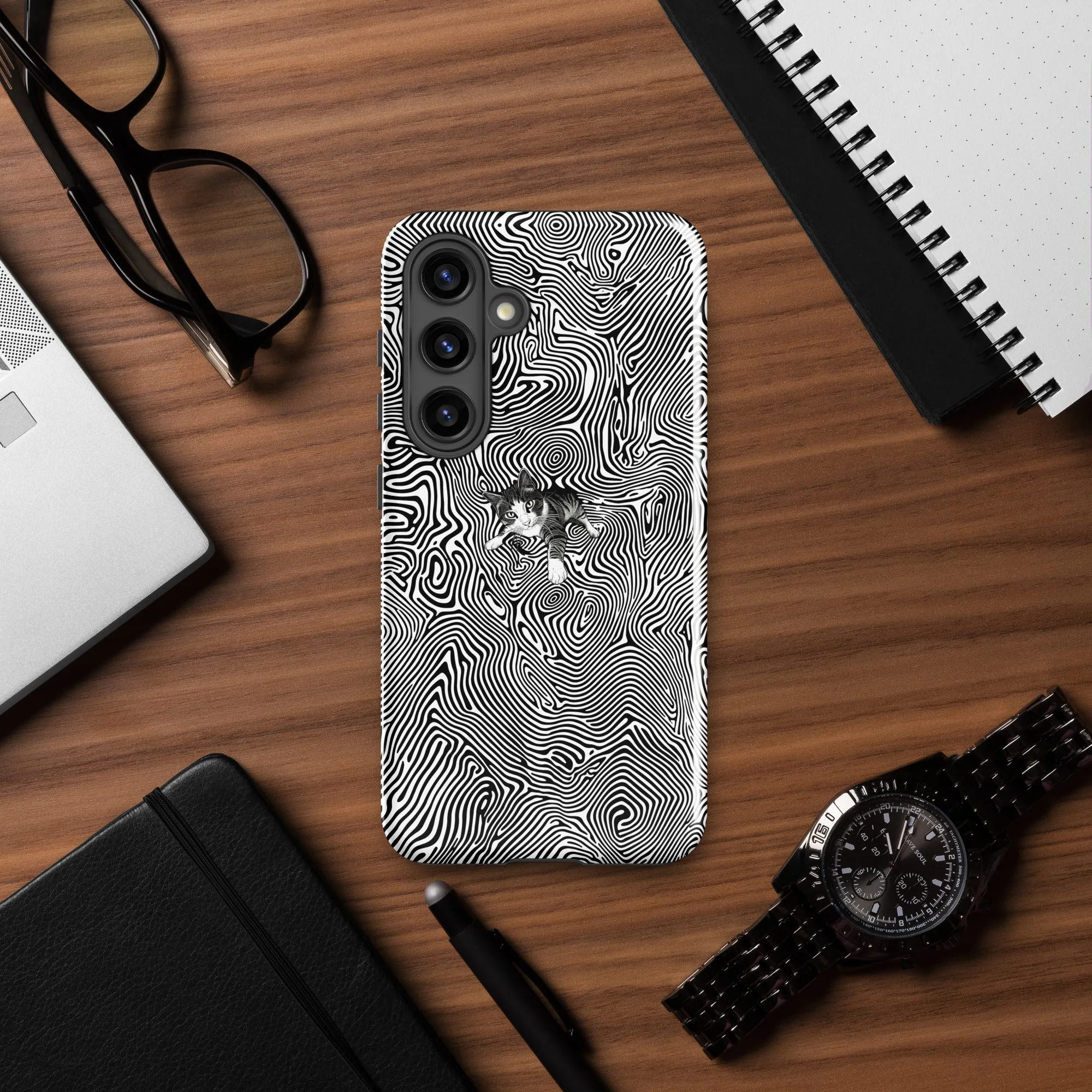 Cat Illusionist Tough case for Samsung®