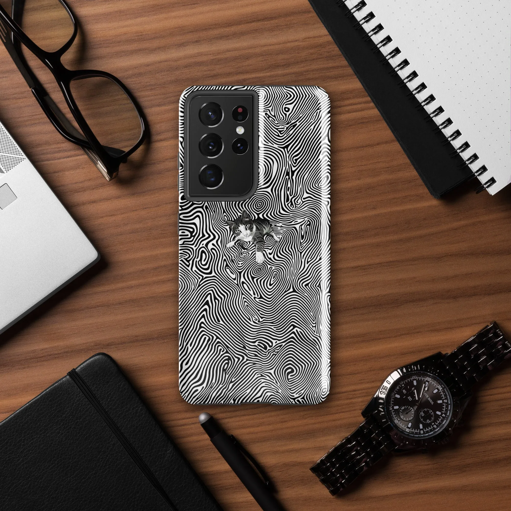 Cat Illusionist Tough case for Samsung®