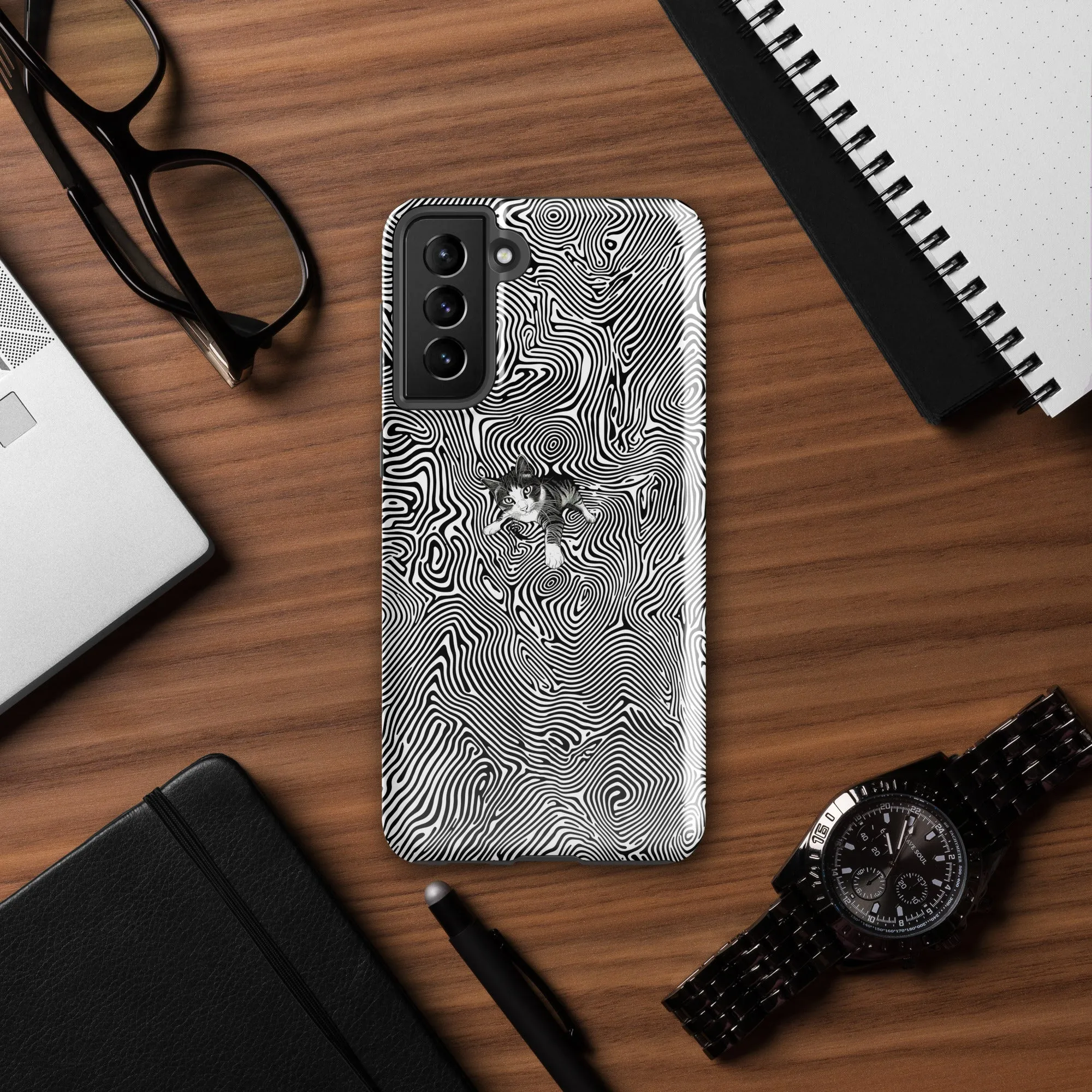 Cat Illusionist Tough case for Samsung®
