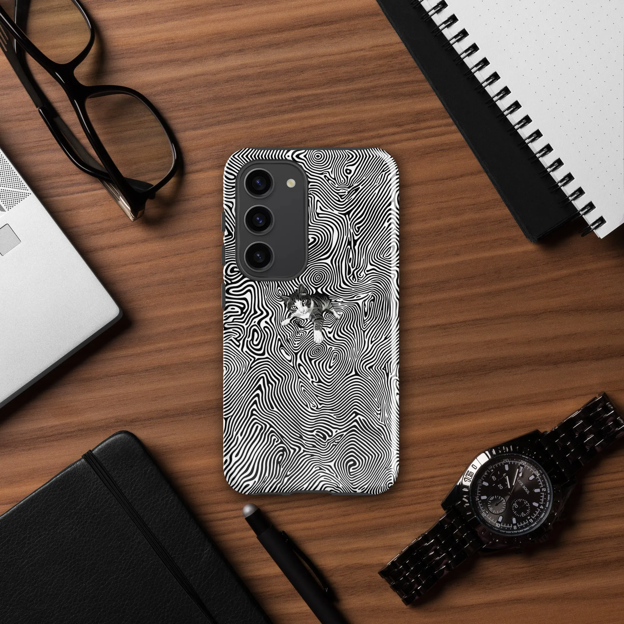 Cat Illusionist Tough case for Samsung®