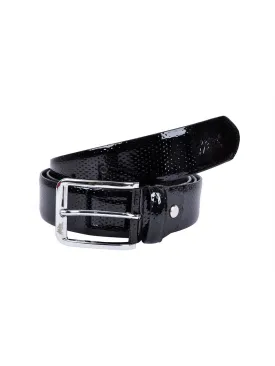 Cftd 1542 Black Leather Belts