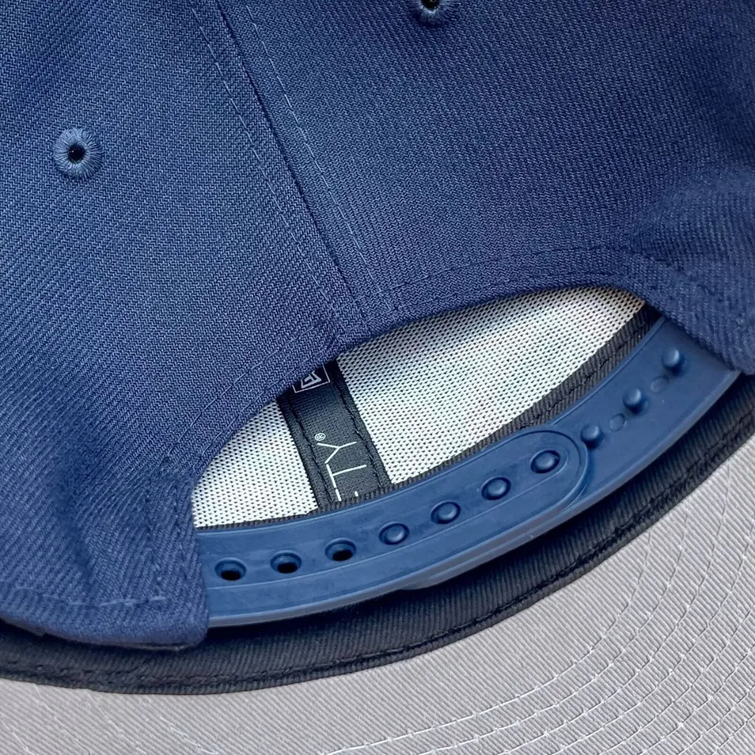 Chicago Bears NFL Script Logo Patch 9Fifty Snapback (Navy)
