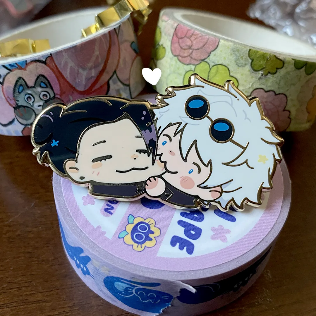CHOMP! stsg pin (mixed grade)