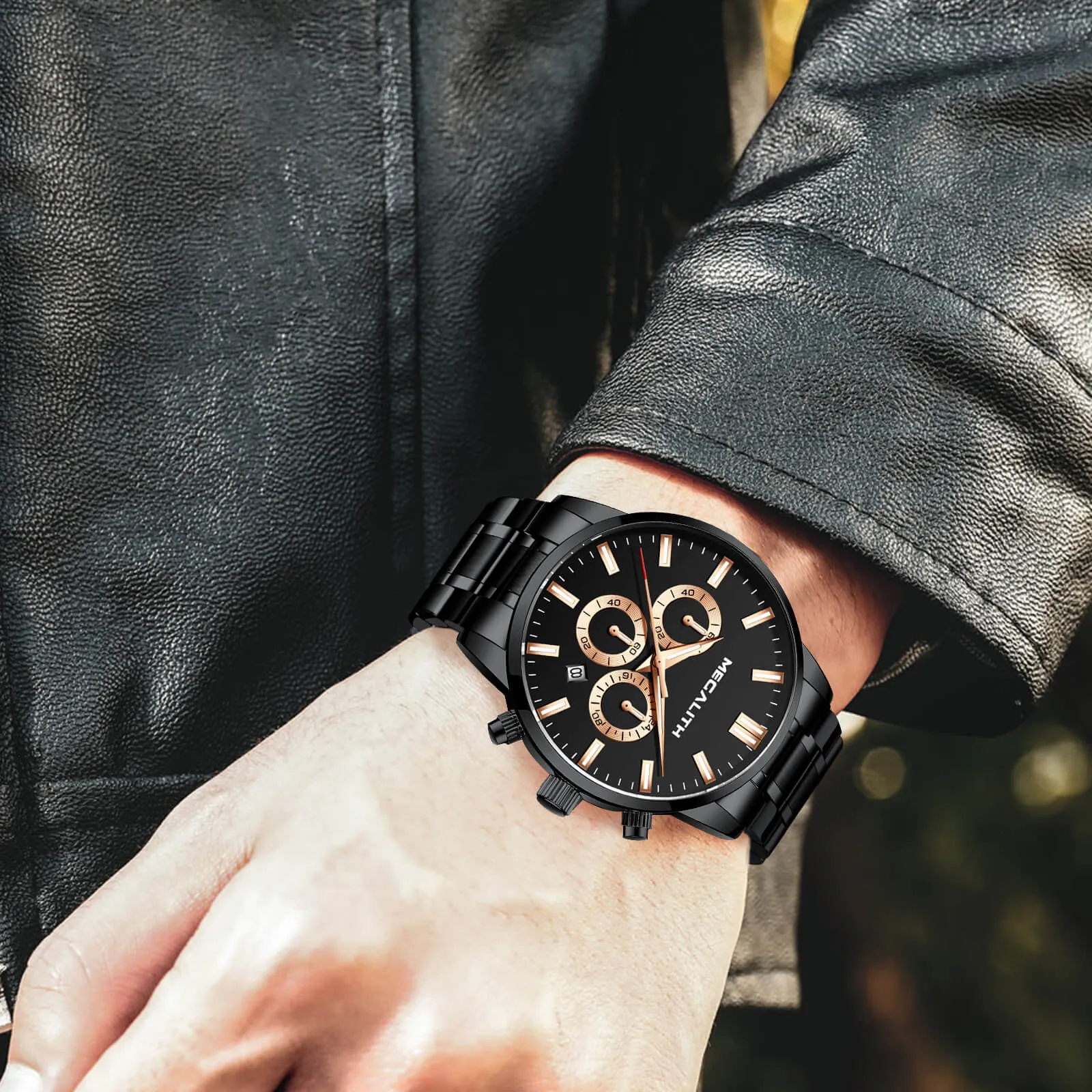 Chronograph Watch | Stainless Steel Band | 8254M