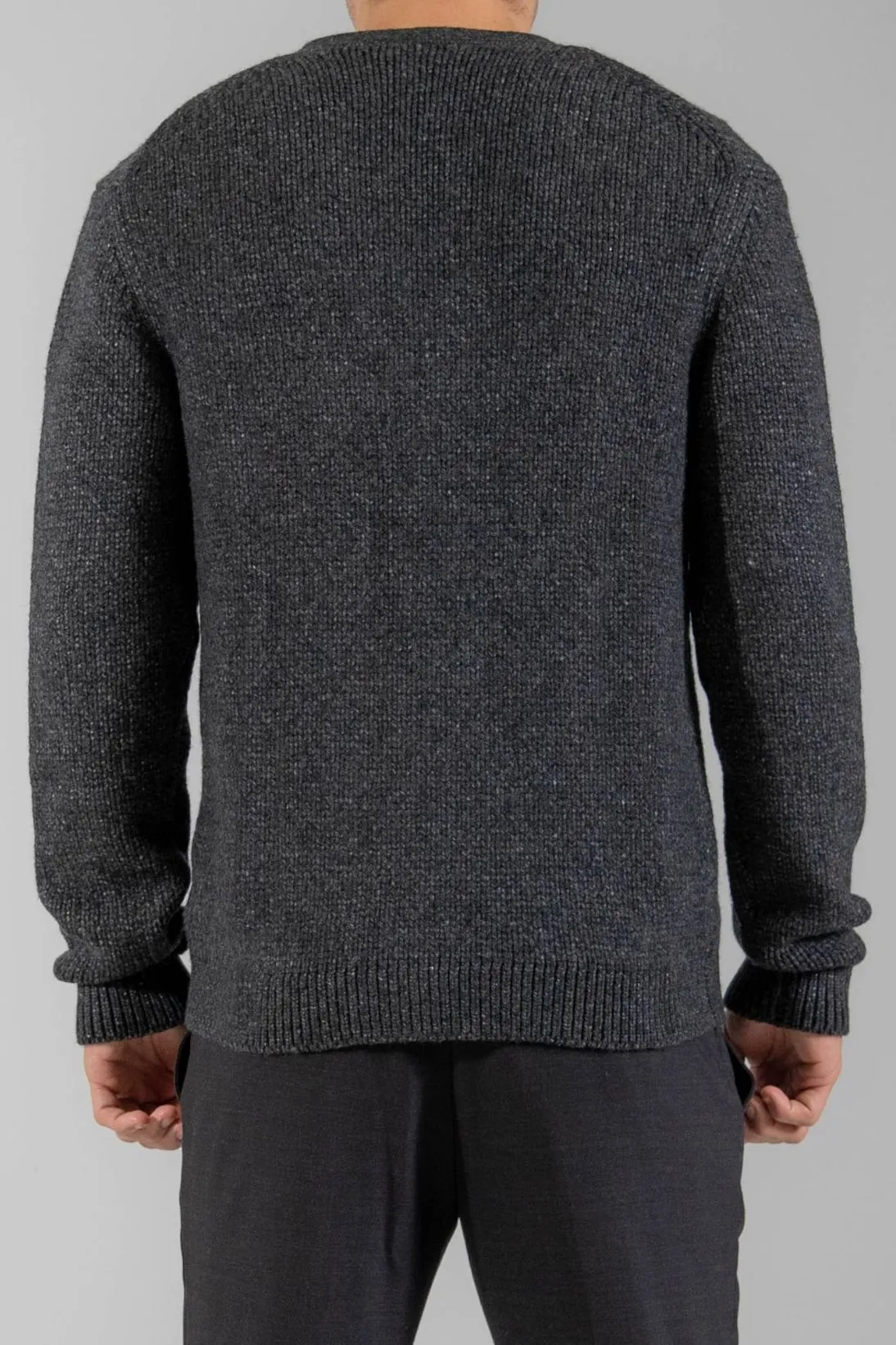 CHUNKY V-NECK CARDIGAN