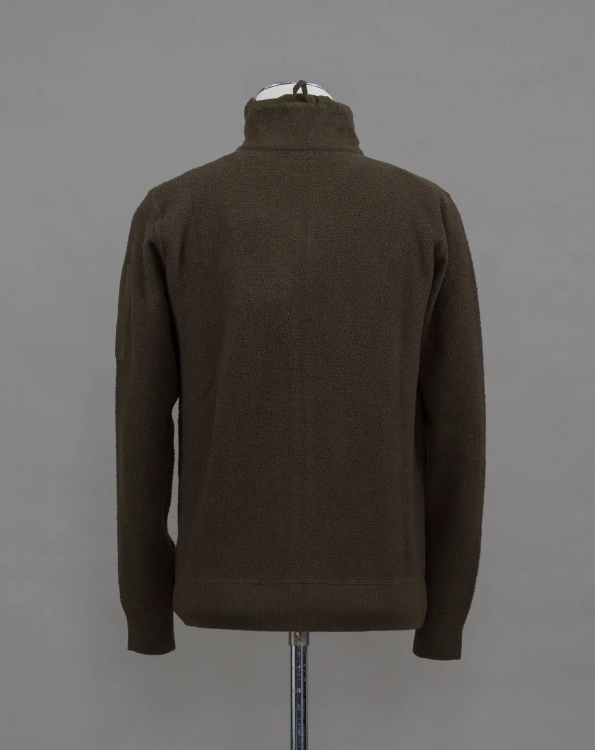C.P. Company Knit Lambswool Cardigan / Ivy Green