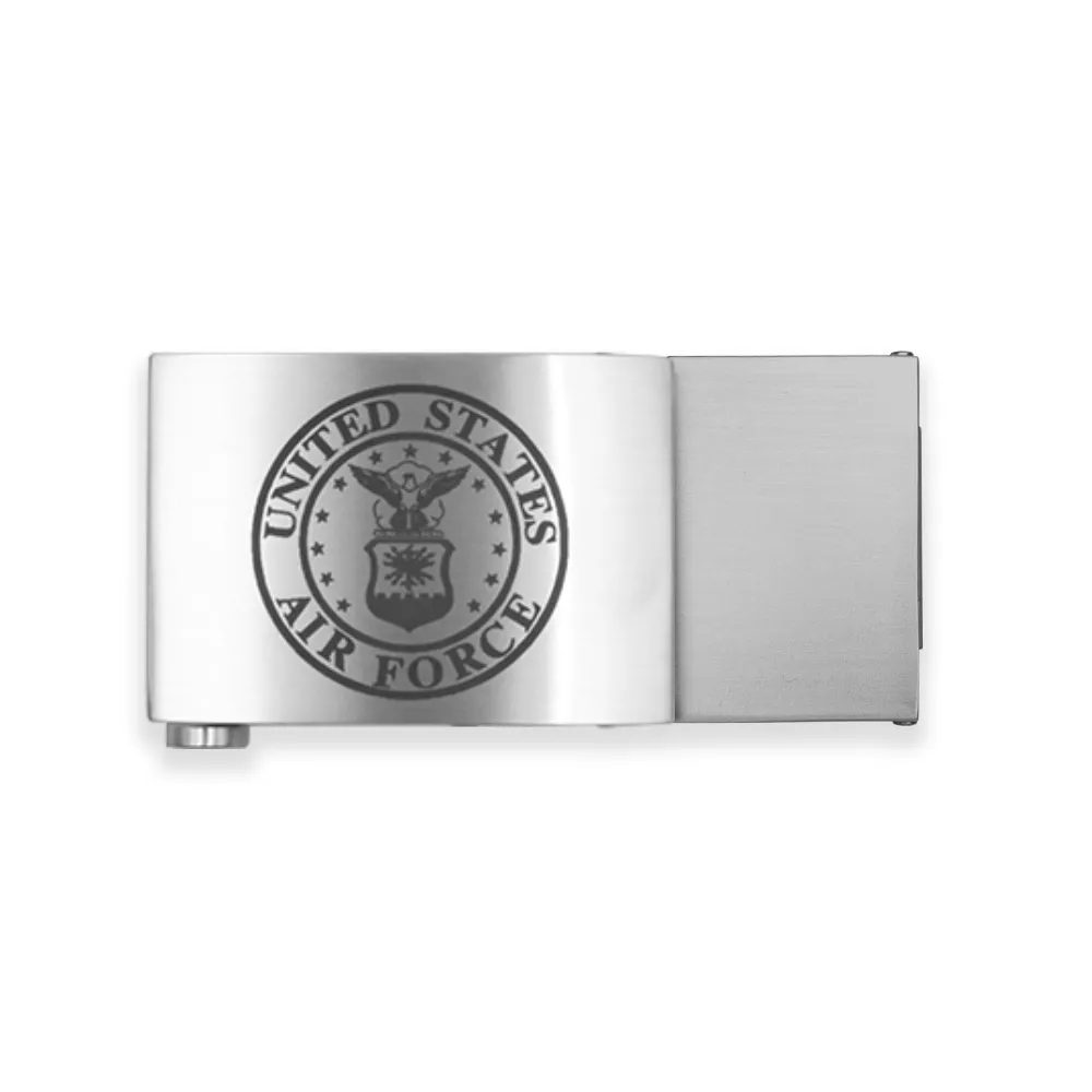 CUSTOM ENGRAVED X4 STAINLESS STEEL GUN BUCKLES 1.5" [BUCKLE ONLY]