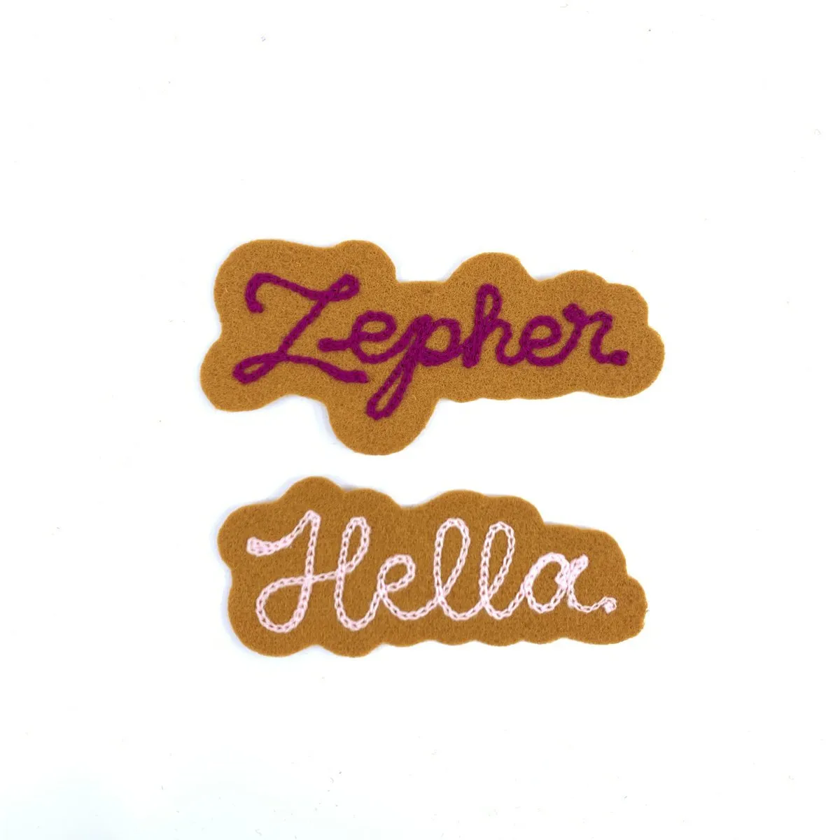 CUSTOM Mini Cut Felt Patches