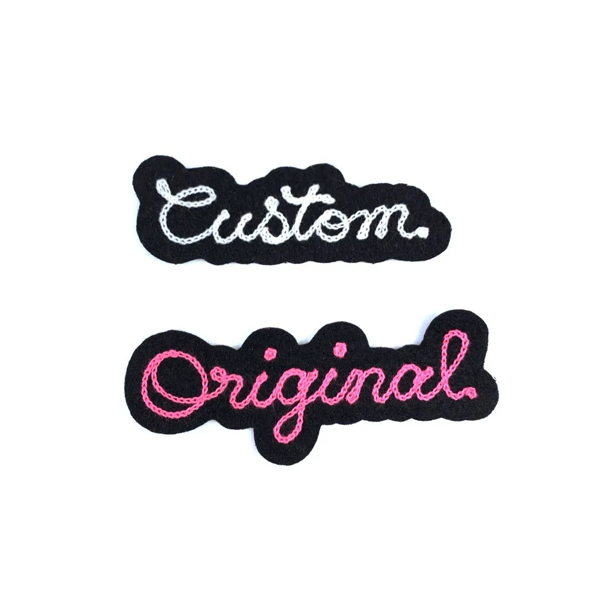 CUSTOM Mini Cut Felt Patches