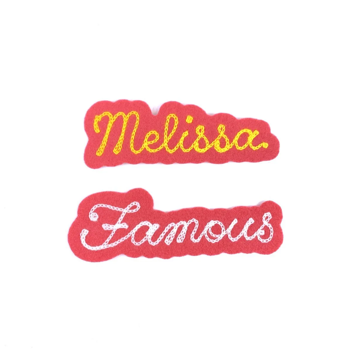 CUSTOM Mini Cut Felt Patches