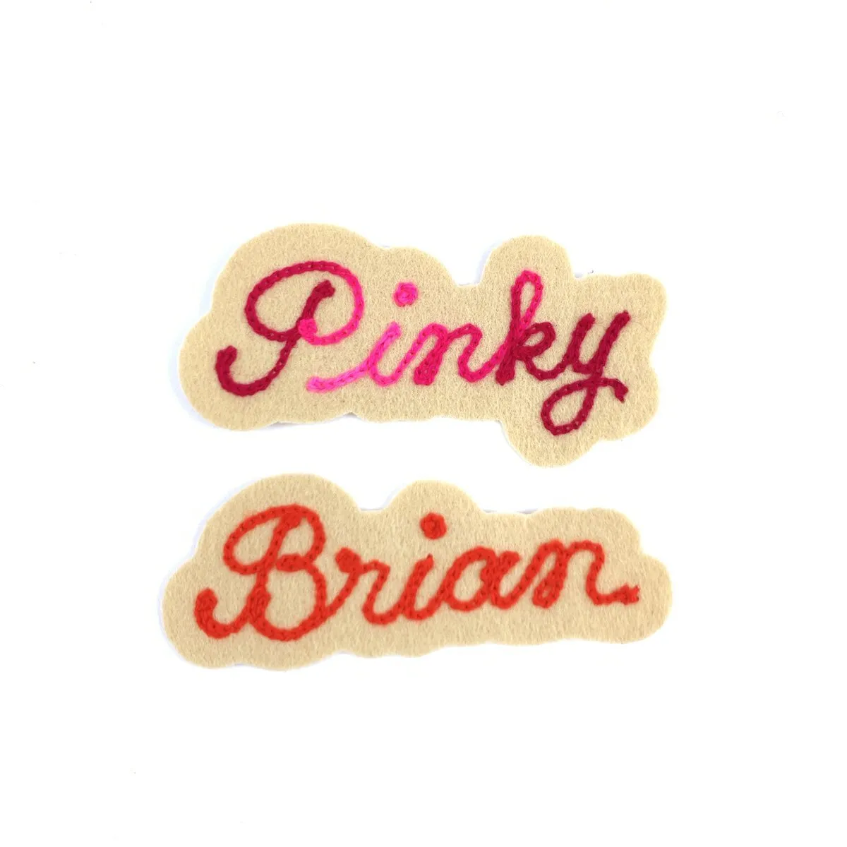 CUSTOM Mini Cut Felt Patches