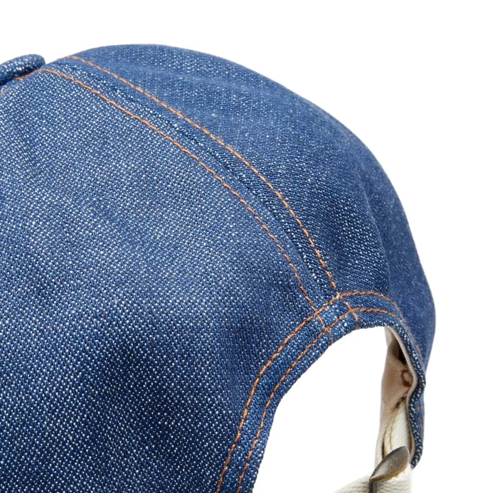Denim cap with Acne Studios Carliy patches
