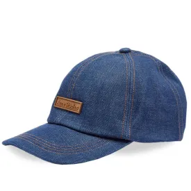 Denim cap with Acne Studios Carliy patches