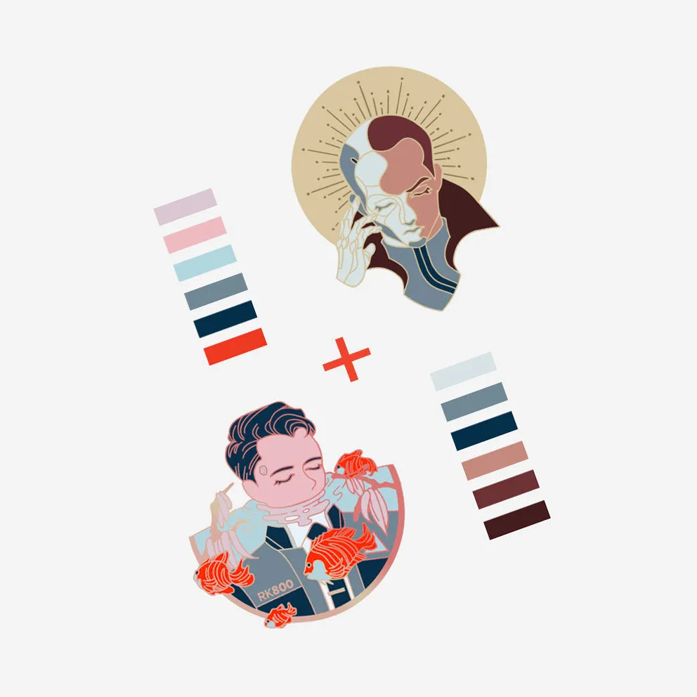 Detroit: Become Human Markus Enamel Pins