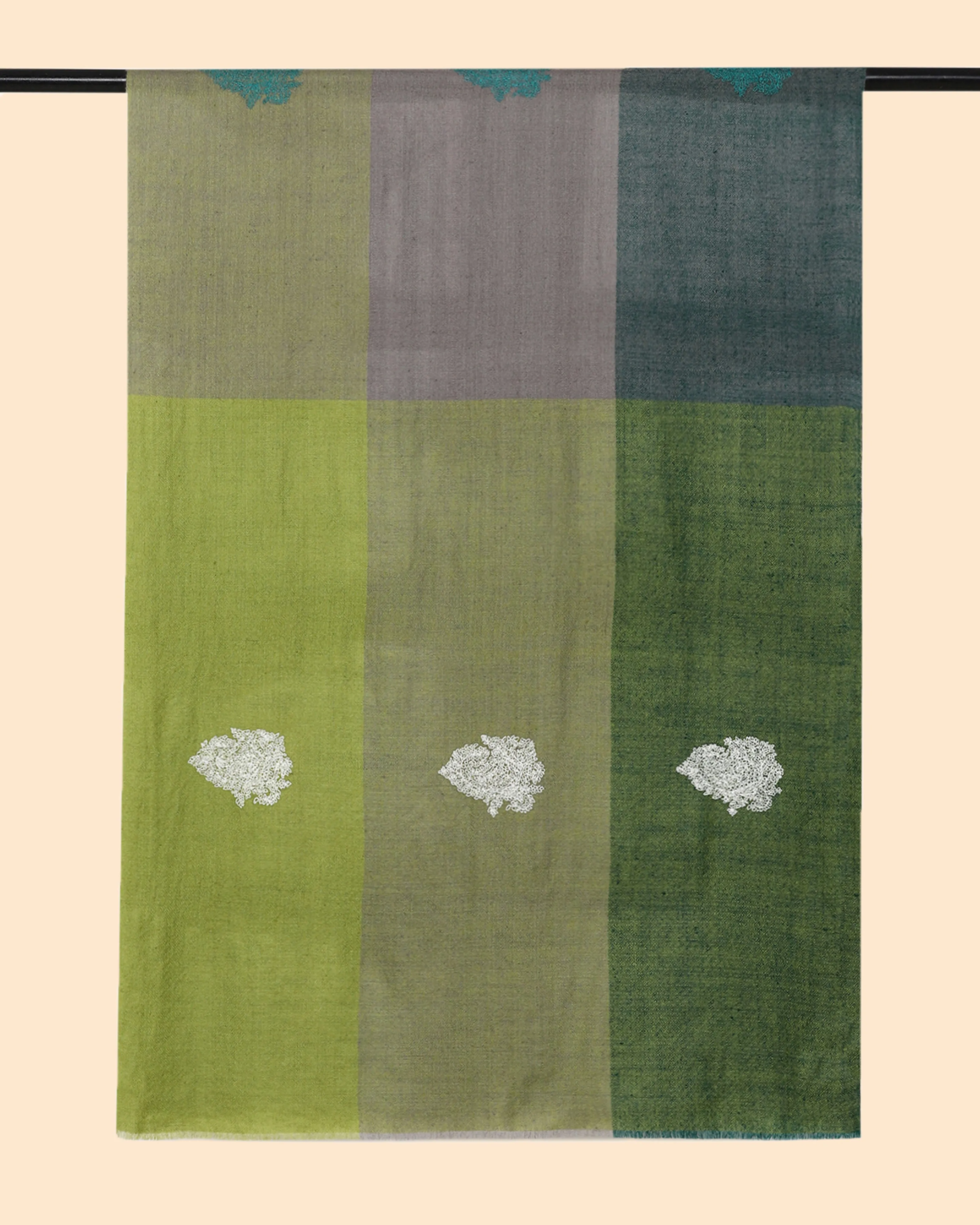 Dia Sozni Embroidery Pashmina Stole