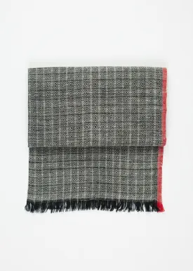 Diamond Scarf in Black/Natural -UEB