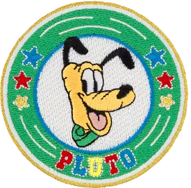 Disney Pluto Badge Patch