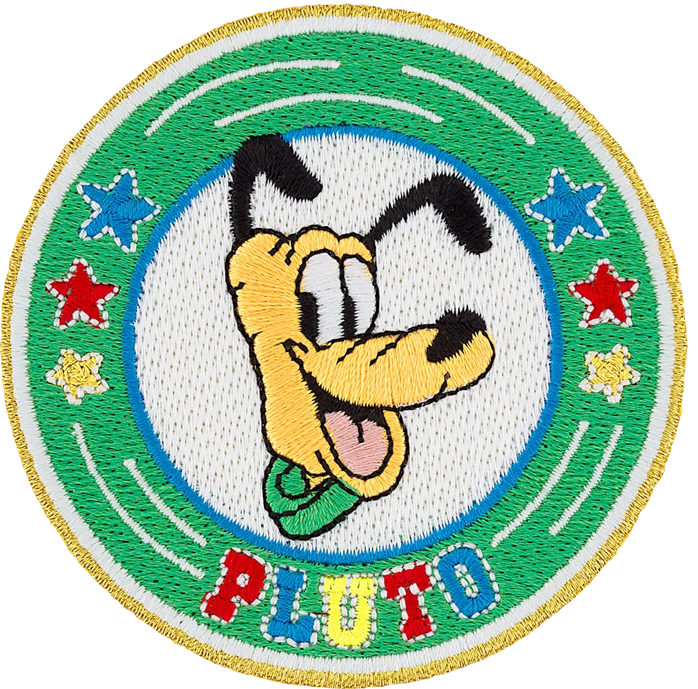 Disney Pluto Badge Patch