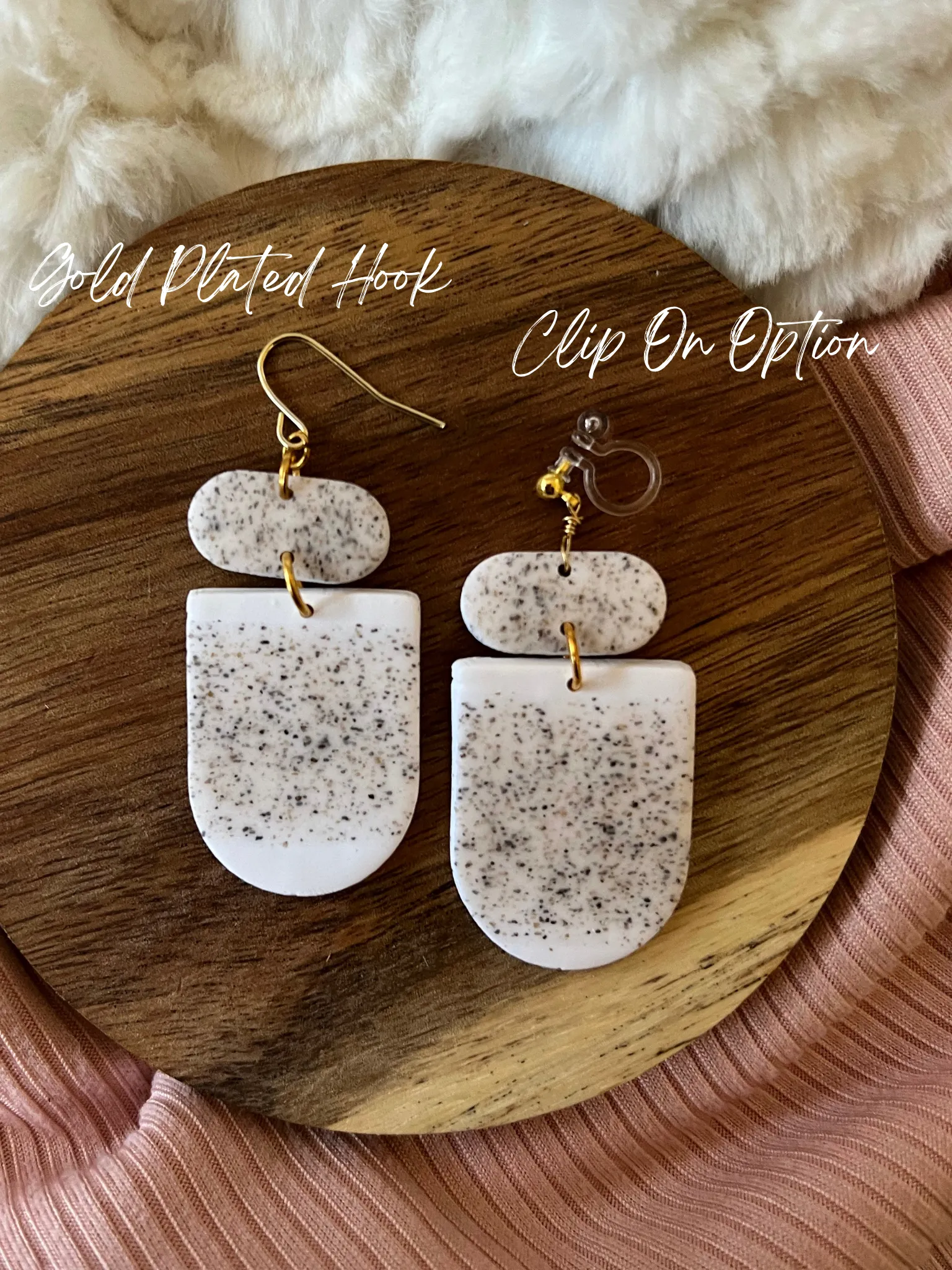 Dolly Donut Hole Stud Earrings