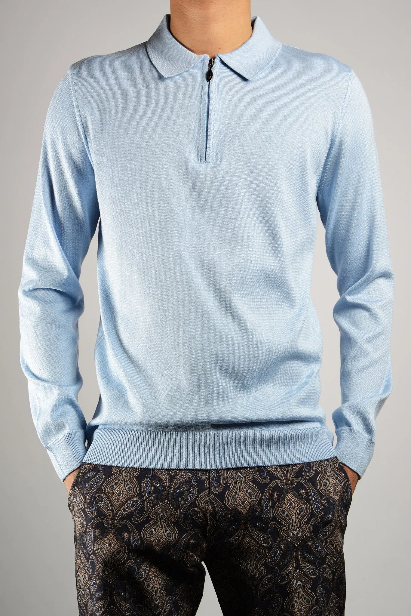 DT Lux 1/4 Zip Polo