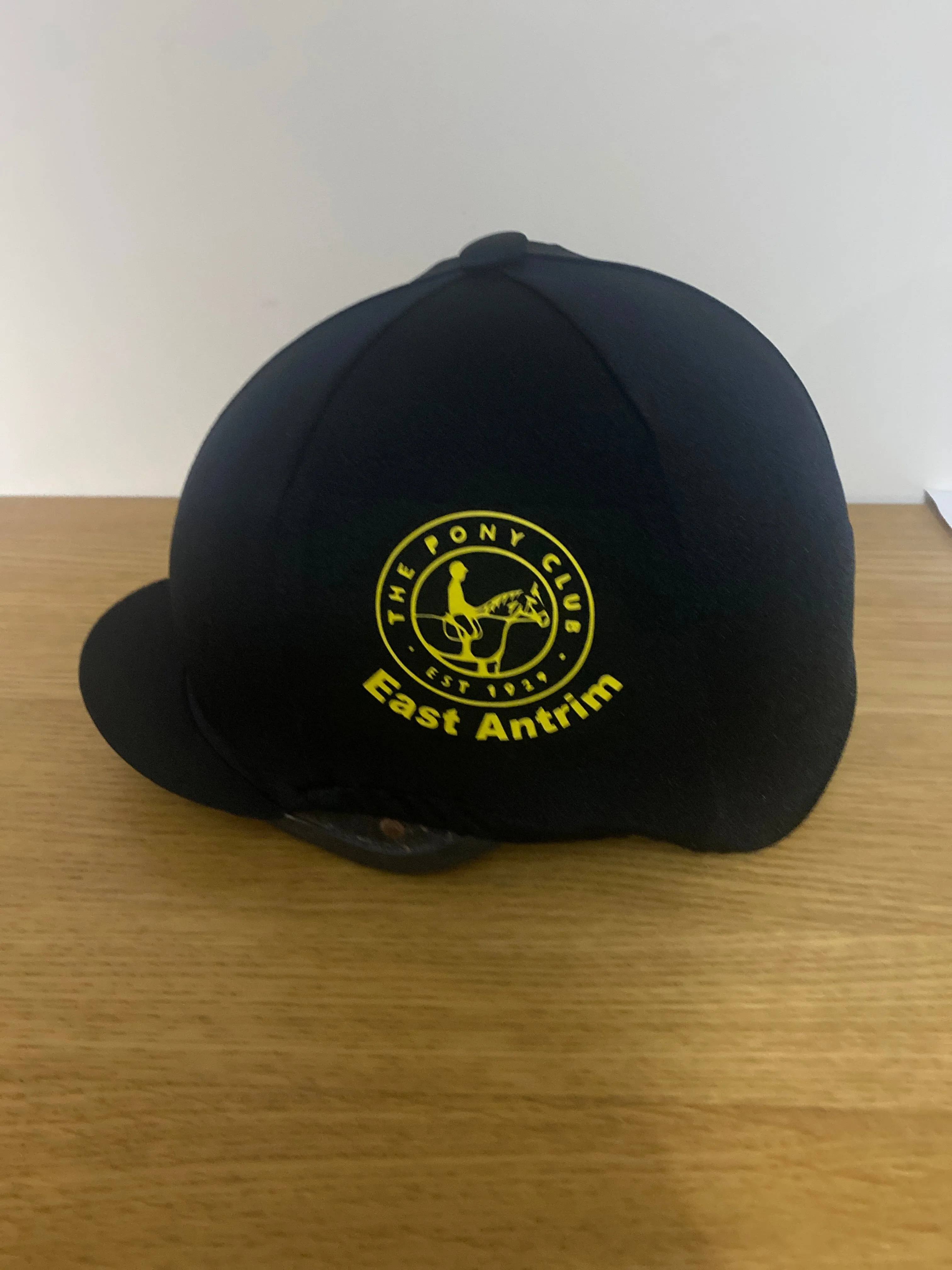 East Antrim Pony Club Black Hat Silk