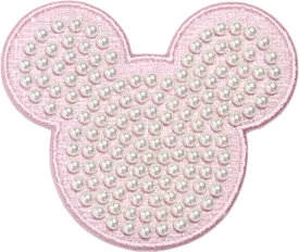 Flamingo Disney Mickey Mouse Pearl Patch