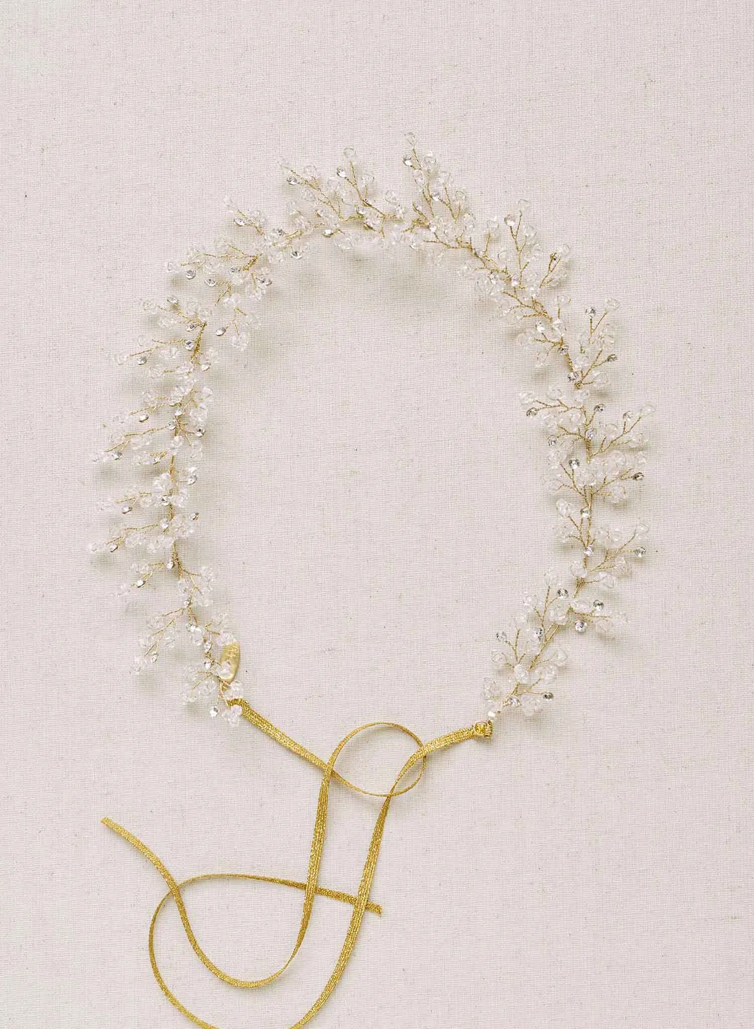 Flourish of crystals hair vine - Style #2139