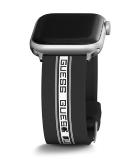 GUESS Logo Silicone Band for Apple 42-44 mm Watch